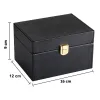 Jelblokkoló láda Rádióblokkoló Faraday Box autókulcsokhoz fekete - 1. kép