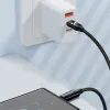 Wozinsky WUCCC2 USB C - USB C kábel kijelzővel PD 100W 2m fekete - 1. kép