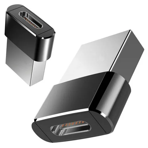 USB - Type C adapter ezüst