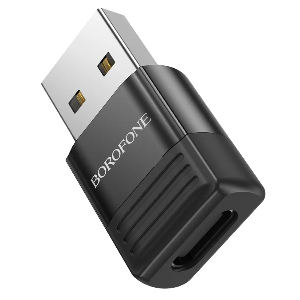 Borofone BV18 USB - Type C adapter fekete - 3
