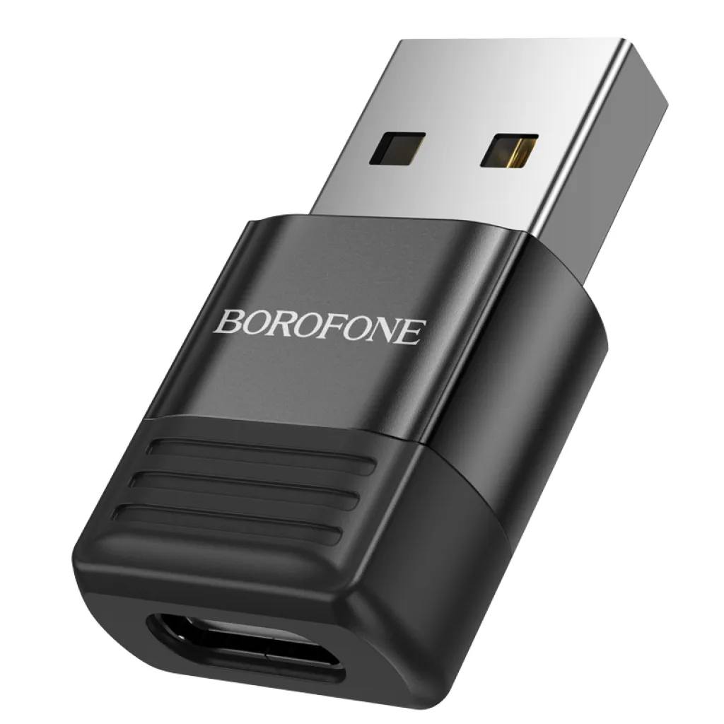 Borofone BV18 USB - Type C adapter fekete - 7