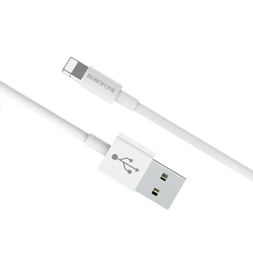 Borofone BX22 Bloom USB - Lightning kábel 2,4A 1m fehér