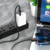 Borofone BX67 USB - Lightning kábel 2,4A 1m fekete - 0. kép