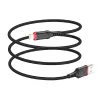 Borofone BX67 USB - Lightning kábel 2,4A 1m fekete - 2. kép