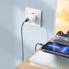 Borofone Sharp BX87 USB - Lightning kábel 2,4A 1m fekete - 2. kép