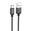 Borofone Sharp BX87 USB - Type C kábel 3A 1m fekete - 2. kép