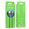 Borofone Sharp BX87 USB - Type C kábel 3A 1m fekete - 4. kép