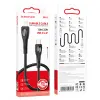 Borofone Superior BX98 Type C - Lightning kábel PD 27W 1m fekete - 0. kép