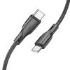 Borofone Method BX99 Type C - Type C kábel 60W 3A 1m fekete - 3. kép
