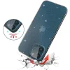 iPhone 15 Pro Crystal Glitter Tok ezüst - 3. kép