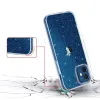 iPhone 15 Pro Crystal Glitter Tok ezüst - 4. kép