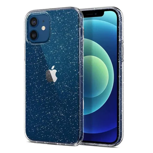 iPhone 15 Crystal Glitter Tok ezüst iPhone 15 Crystal Glitter Tok ezüst