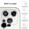 iPhone 14 Pro/14 Pro Max Diamond kameralencsevédő üvegfólia arany - 4. kép