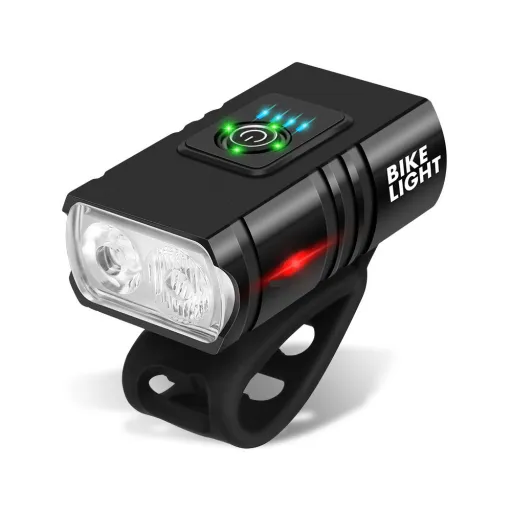 LED micro USB kerékpár lámpa