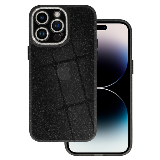 iPhone 12 Pro Liquid Glitter Camera tok fekete iPhone 12 Pro Liquid Glitter Camera tok fekete