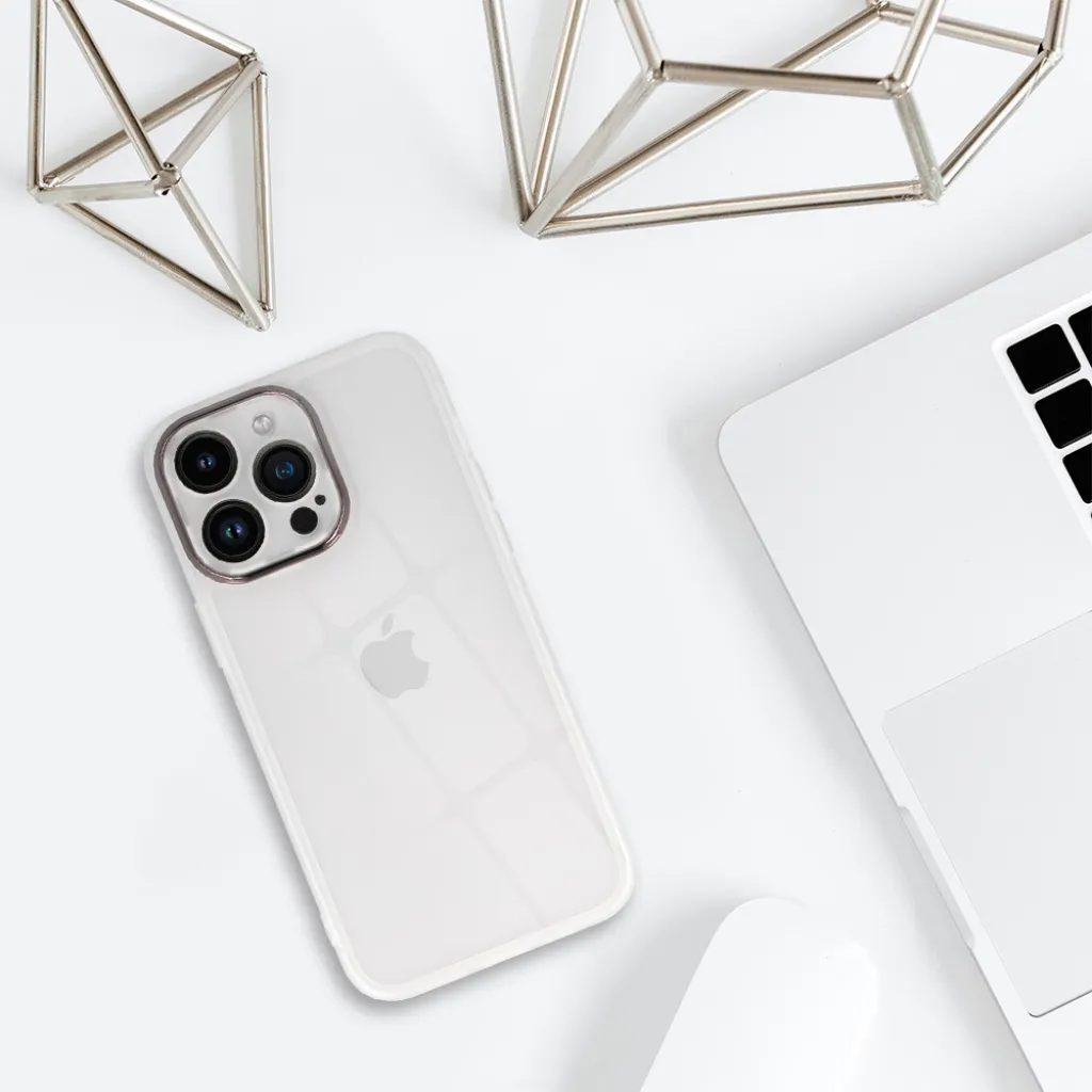 Samsung Galaxy A13 5G/A04S Protective Lens tok fehér/átlátszó - 8