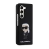 Samsung Galaxy Z Fold 5 Karl Lagerfeld Liquid Silicone Ikonik NFT tok fekete (KLHCZFD5SNIKBCK) - 4. kép
