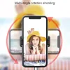 Selfie bot állvánnyal és bluetooth távirányítóval P60 fekete - 1. kép