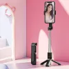 Selfie bot állvánnyal és bluetooth távirányítóval P08 fekete - 3. kép