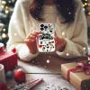 iPhone 13 Pro Tel Protect Christmas Karácsonyi mintás tok design 3 átlátszó - 1. kép