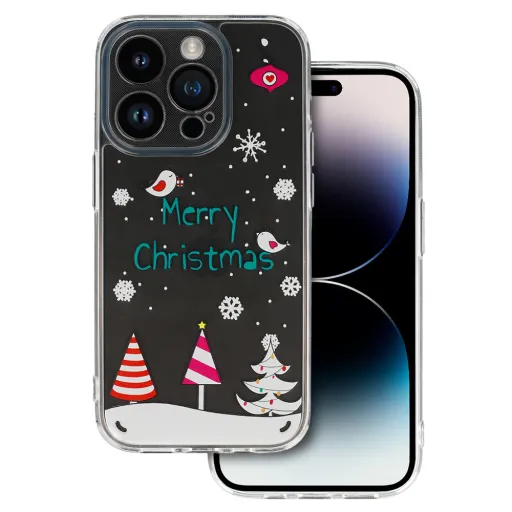 iPhone 13 Pro Tel Protect Christmas Karácsonyi mintás tok design 4 átlátszó