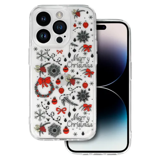 iPhone 13 Pro Tel Protect Christmas Karácsonyi mintás tok design 5 átlátszó