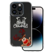 iPhone 13 Pro Max Tel Protect Christmas Karácsonyi mintás tok design 1 átlátszó