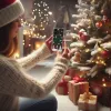 iPhone 13 Pro Max Tel Protect Christmas Karácsonyi mintás tok design 4 átlátszó - 2. kép