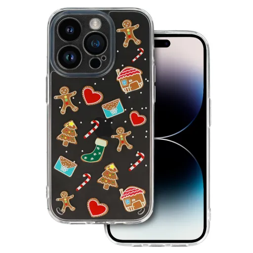 Samsung A25 5G/A24 4G Tel Protect Christmas Karácsonyi mintás tok design 2 átlátszó