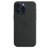 iPhone 15 Pro Max szilikontok fekete (MT1M3ZM/A) Apple gyári MagSafe-rögzítésű - 2. kép
