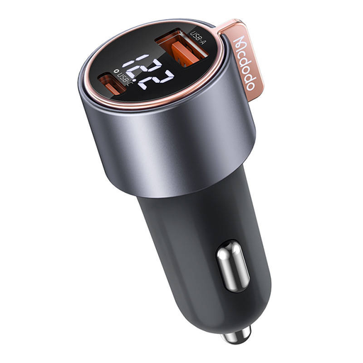 Mcdodo CC-5670 75W autós töltő digitális kijelzővel PD 1*USB-A 1*USB-C