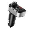 XO Smart Bluetooth FM Transmitter autós töltő fekete TZ08 - 0. kép