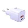 Mcdodo hálózati töltő adapter GaN 33W CH-0155 USB-C, USB-A lila - 0. kép