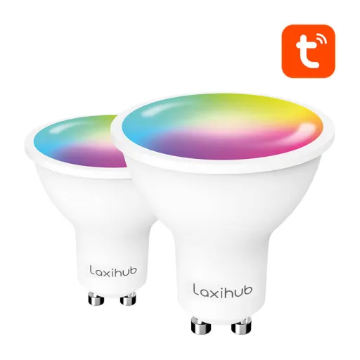 Laxihub LAGU10S Wifi Bluetooth TUYA Smart LED izzó (2 db)