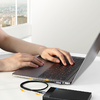 UGREEN US255 USB-C - USB-C hajlított könyök kábel 3A, 60W, 2m fekete - 4. kép