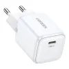 UGREEN 20w Nexode mini hálózati töltő adapter USB-C, PD3.0, QC4.0, GaN fehér - 1. kép