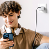 UGREEN 20w Nexode mini hálózati töltő adapter USB-C, PD3.0, QC4.0, GaN fehér - 3. kép