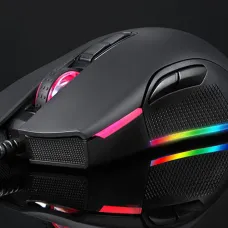 Motospeed V70 vezetékes gaming, gamer egér (fekete) RGB