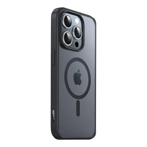 iPhone 15 Pro UGREEN LP750 mágneses védőtok fekete kerettel iPhone 15 Pro UGREEN LP750 mágneses védőtok fekete kerettel