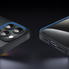 iPhone 15 Pro Max UGREEN LP751 mágneses védőtok fekete kerettel - 3. kép