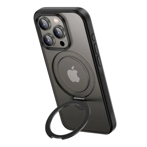 iPhone 15 Plus UGREEN LP762 tok mágneses állvánnyal fekete iPhone 15 Plus UGREEN LP762 tok mágneses állvánnyal fekete