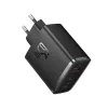 Baseus OS-Cube Pro hálózati töltő adapter 2xUSB-C + USB, 65W fekete - 0. kép