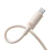 Baseus Habitat gyorstöltő kábel USB - USB-C 1m 100W rózsaszín - 3. kép