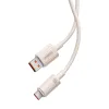 Baseus Habitat gyorstöltő kábel USB - USB-C 1m 100W rózsaszín - 4. kép