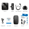 PULUZ vezeték nélküli mikrofon (2 adó + 1 vevő) USB-C csatlakozással (PU648B) - 4. kép