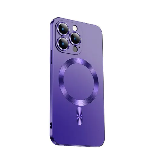 iPhone 15 Soft MagSafe tok lila