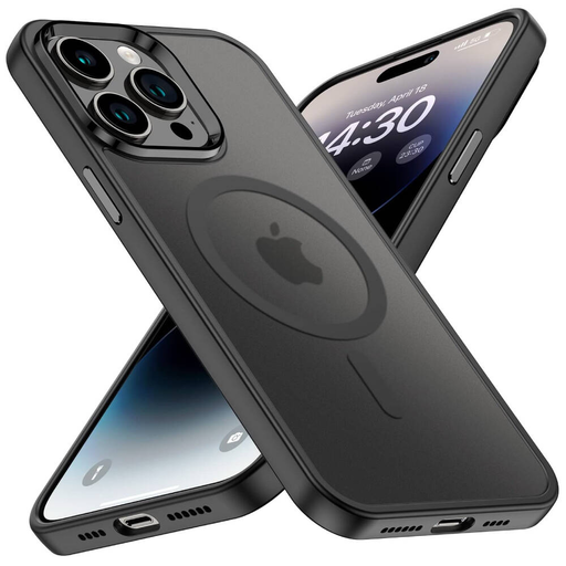 iPhone 13 Pro Max Matt MagSafe tok fekete iPhone 13 Pro Max Matt MagSafe tok fekete