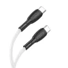 Borofone BX86 Advantage Type C - Type C kábel 60W 1m fehér - 2. kép