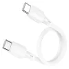 Borofone BX93 Super Power Type C - Type C kábel 60W 3A 0,25m fehér - 4. kép