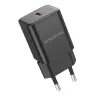 Borofone Safety BN13 GaN hálózati töltő adapter Type C PD 30W fekete - 0. kép